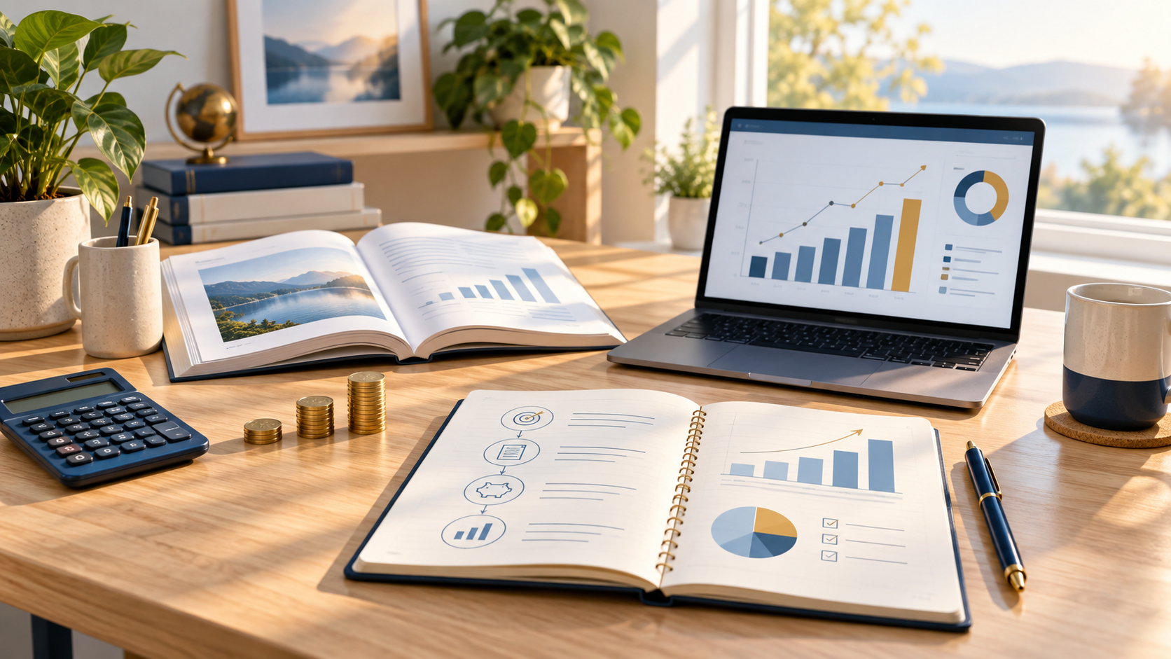 Finanzunterlagen und Tools