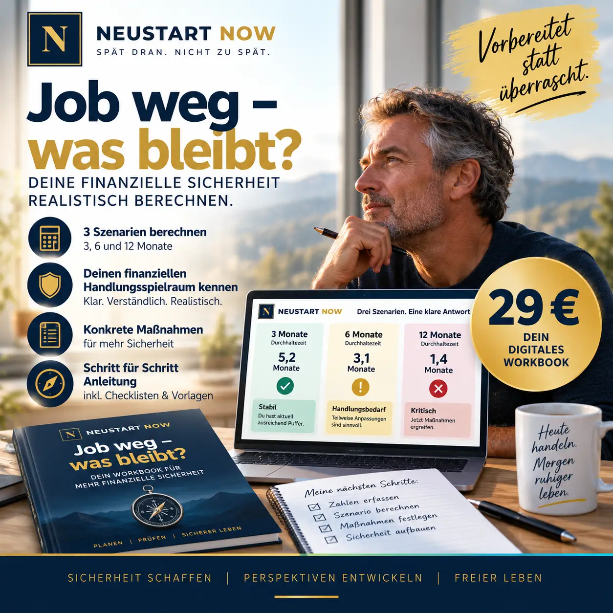 Produktbild - Job weg, was bleibt?