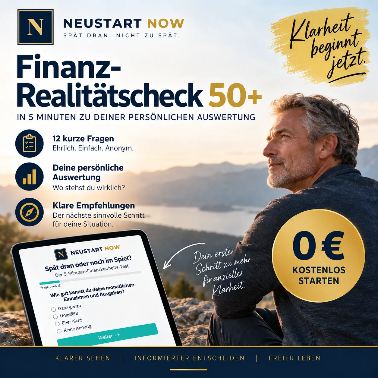 Finanz-Realitätscheck 50+